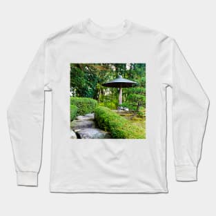 Photography - peaceful garden Long Sleeve T-Shirt